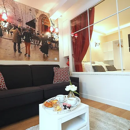 아파트 Louvre Opera Design Chicsuites 파리